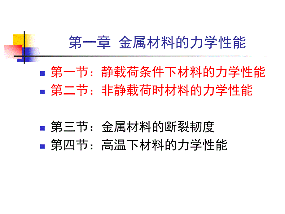 第一章金属材料的力学性能.ppt_第1页