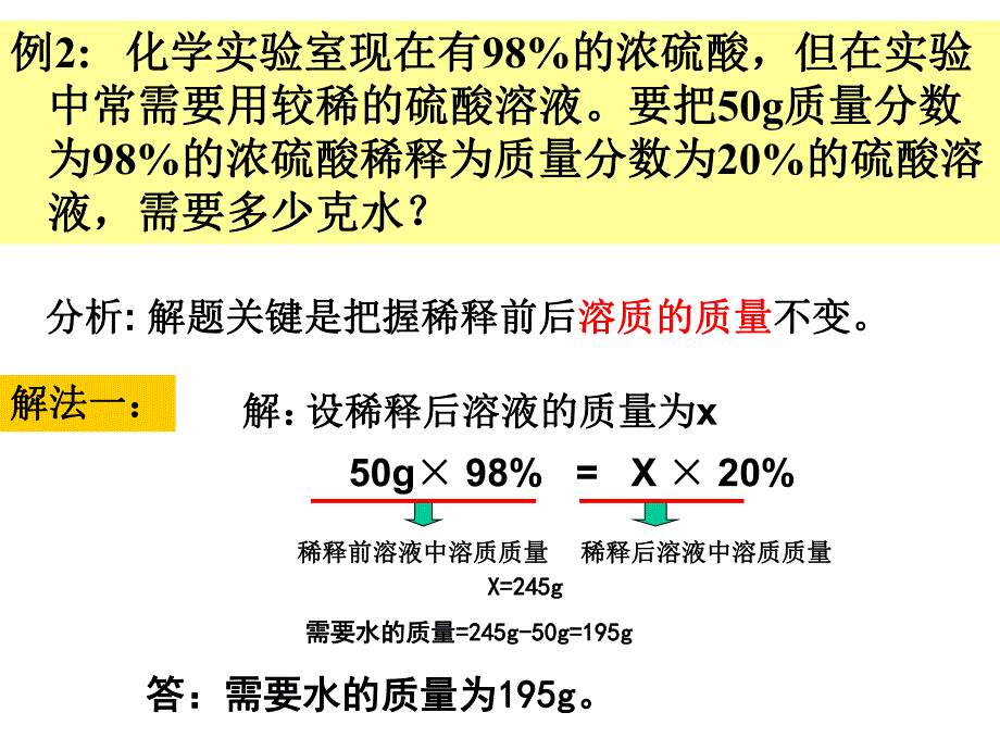 第9单元课题3溶液的浓度第2课时.ppt_第1页