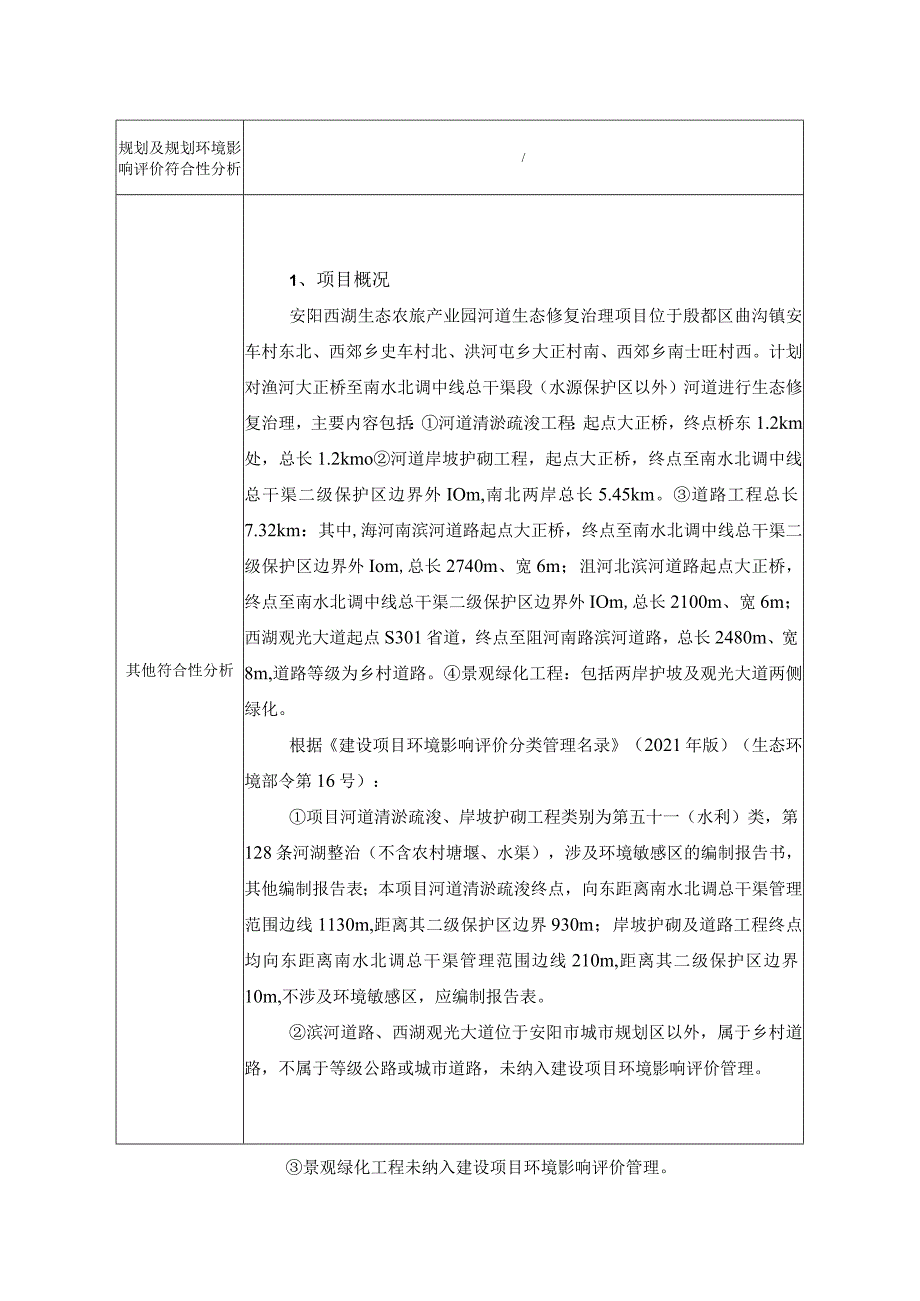 河道生态修复治理项目环境影响报告表.docx_第3页