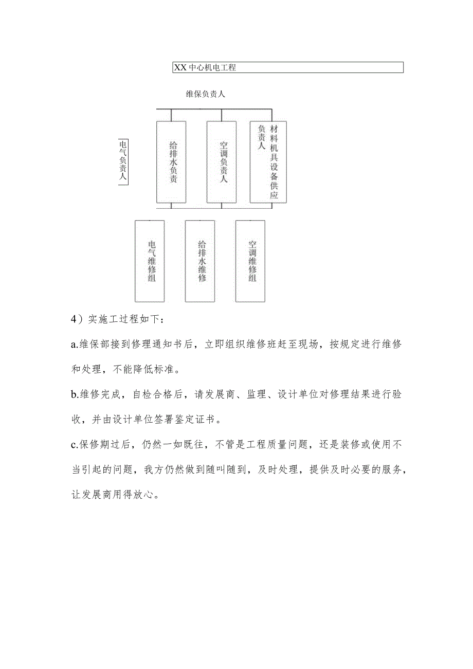 某办公楼水暖电工程竣工验收后保修.docx_第2页