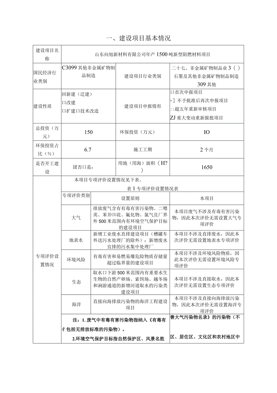 年产1500吨新型阻燃材料项目环境影响报告.docx_第2页