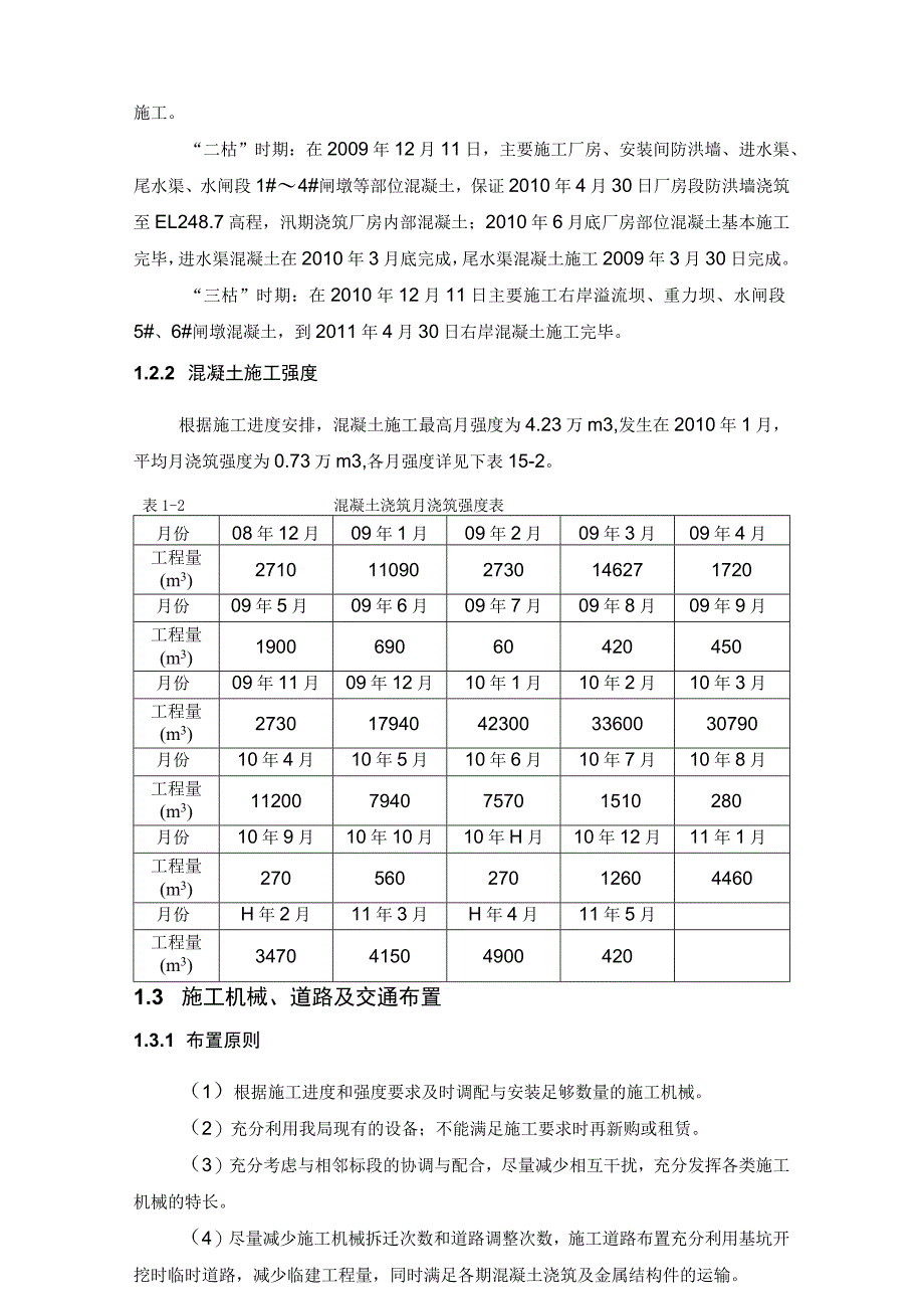 河床式水电站土建工程混凝土工程施工方案及技术措施.docx_第2页