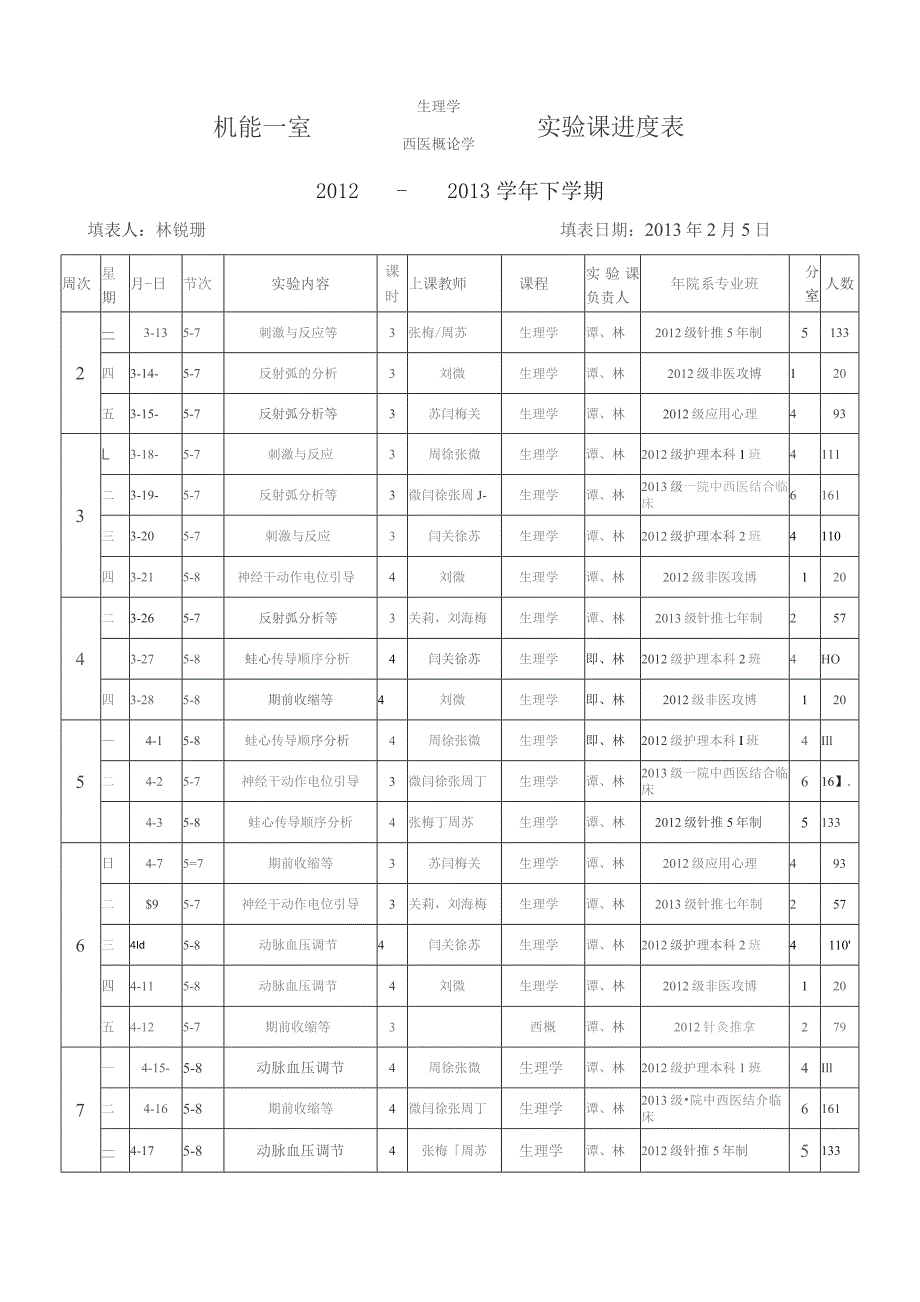 实验课进度表.docx_第1页