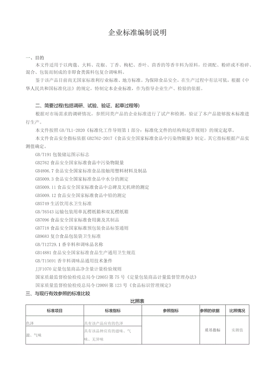 企业标准编制说明.docx_第1页