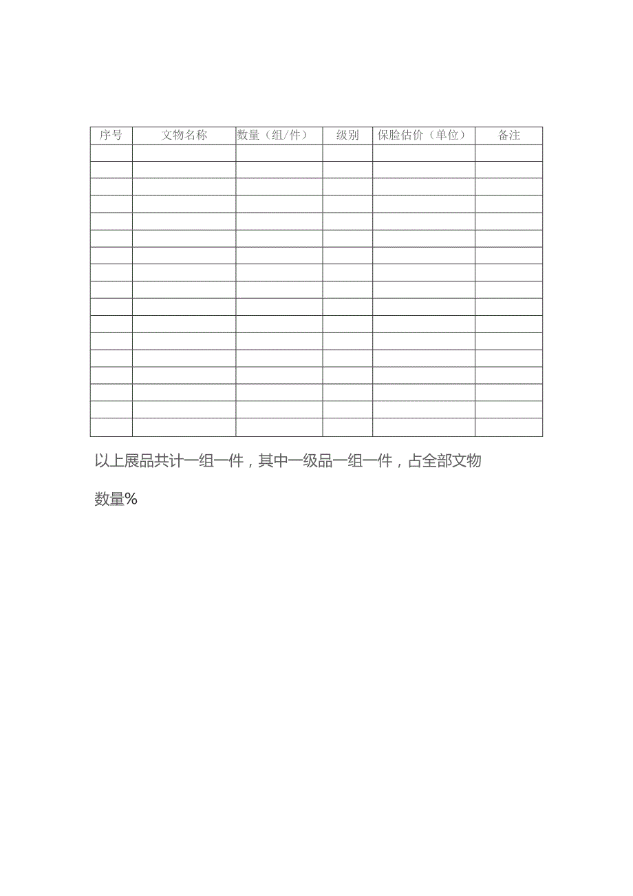 文物出境展览展品申报表含文物出境展览汇总登记表文物出境展览展品申报表样本.docx_第3页