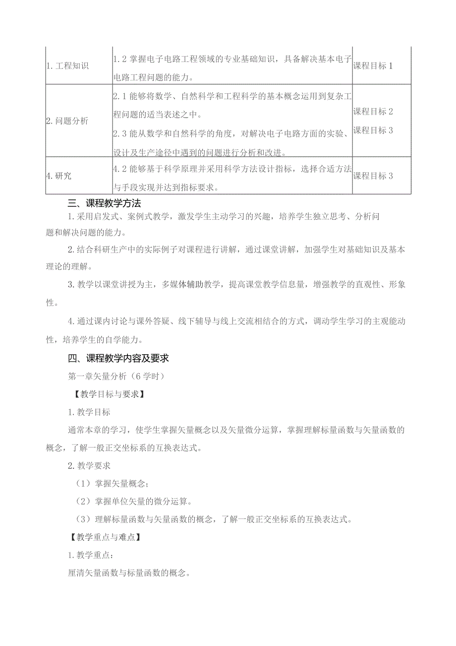 《电磁场与电磁波》课程教学大纲.docx_第2页