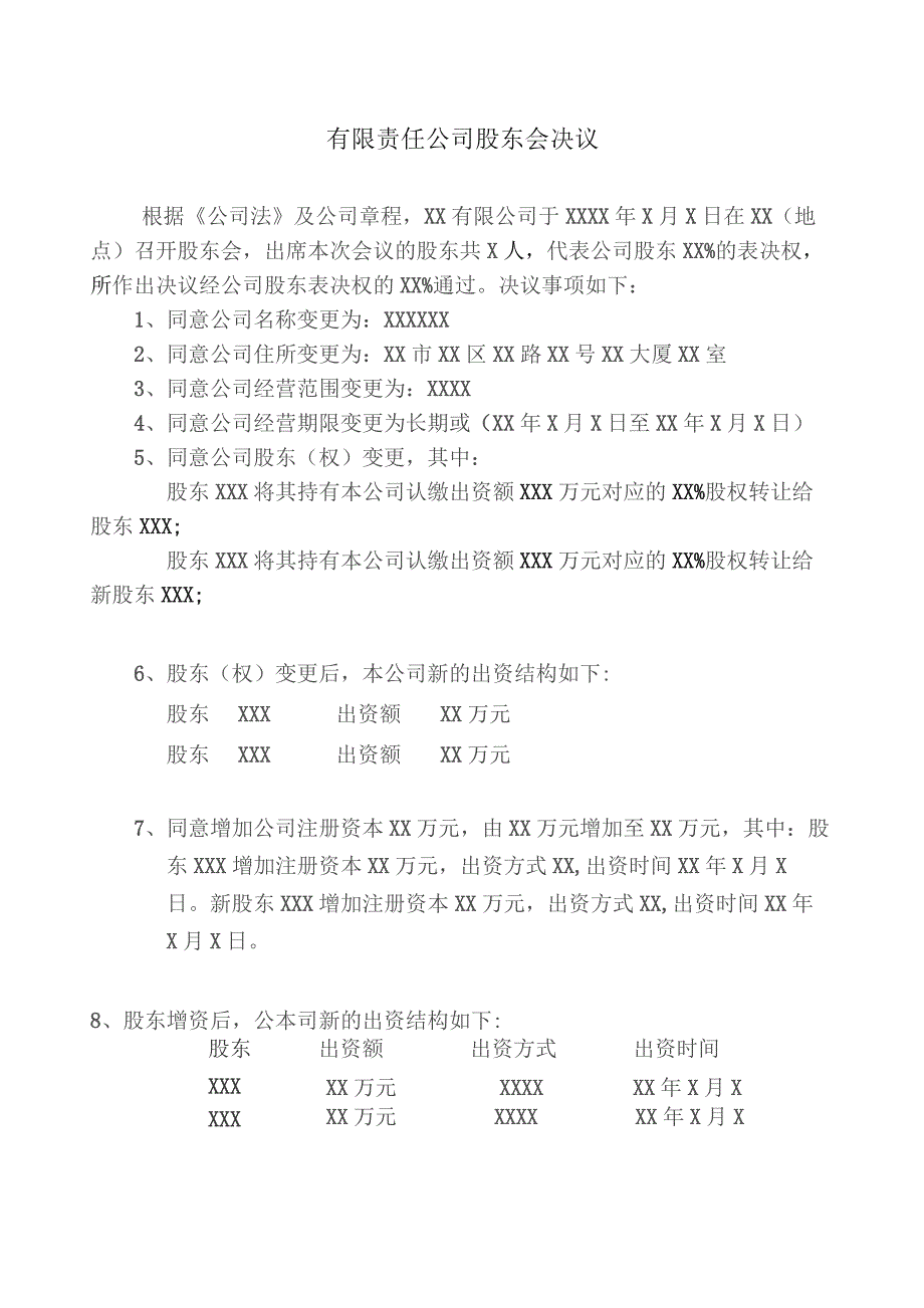 新股东会决议.docx_第1页