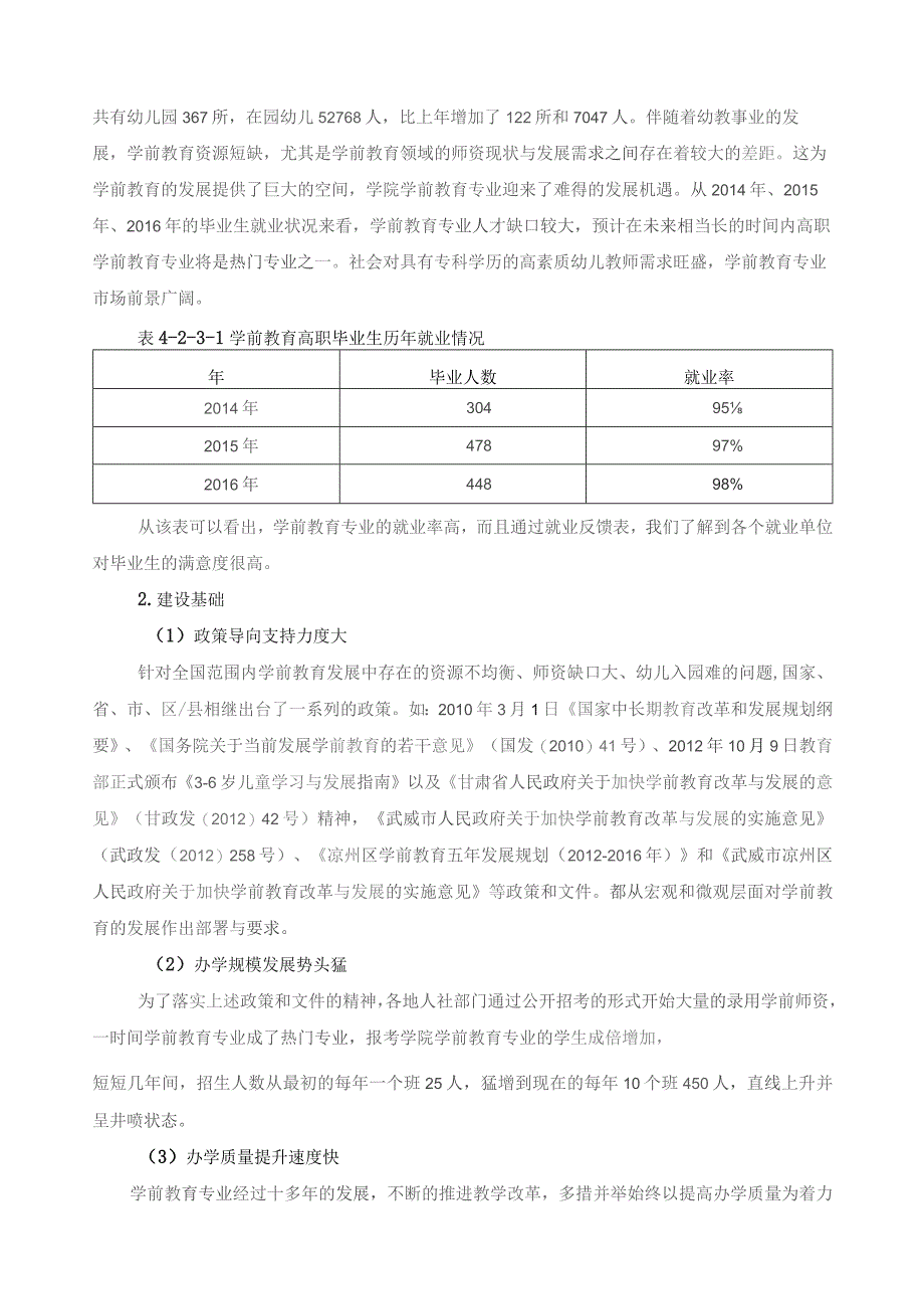 学前教育专业建设方案.docx_第2页