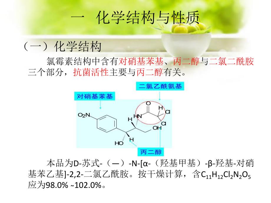 氯霉素的药物分析.ppt_第3页