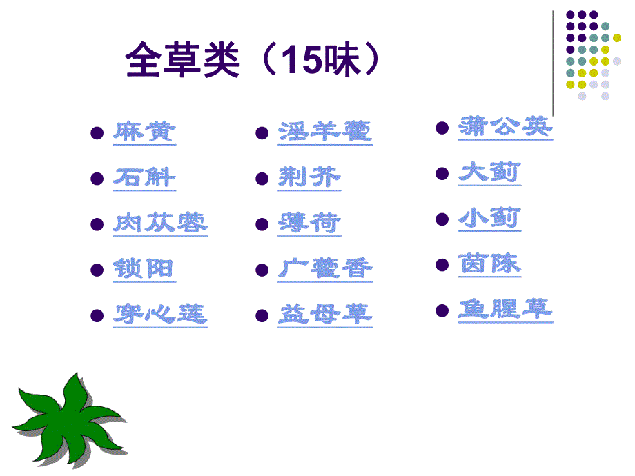 8常用中药饮片辨识全草类.ppt_第3页