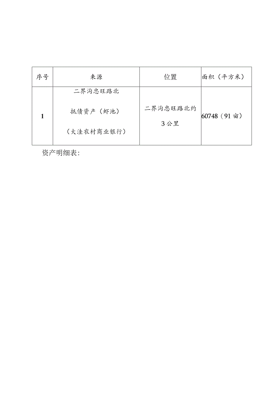 面积平方米资产明细表.docx_第1页