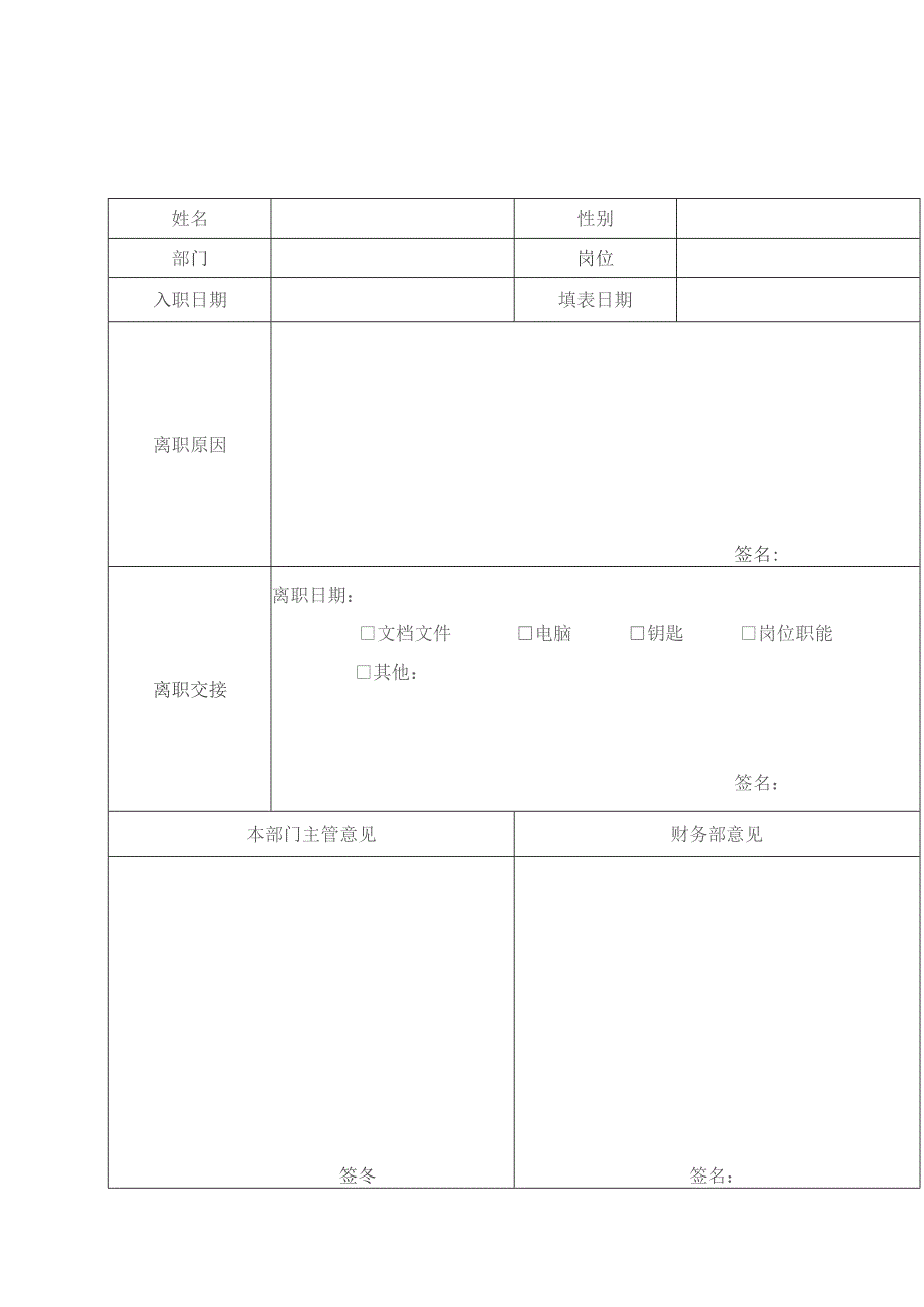 离职单模板.docx_第2页