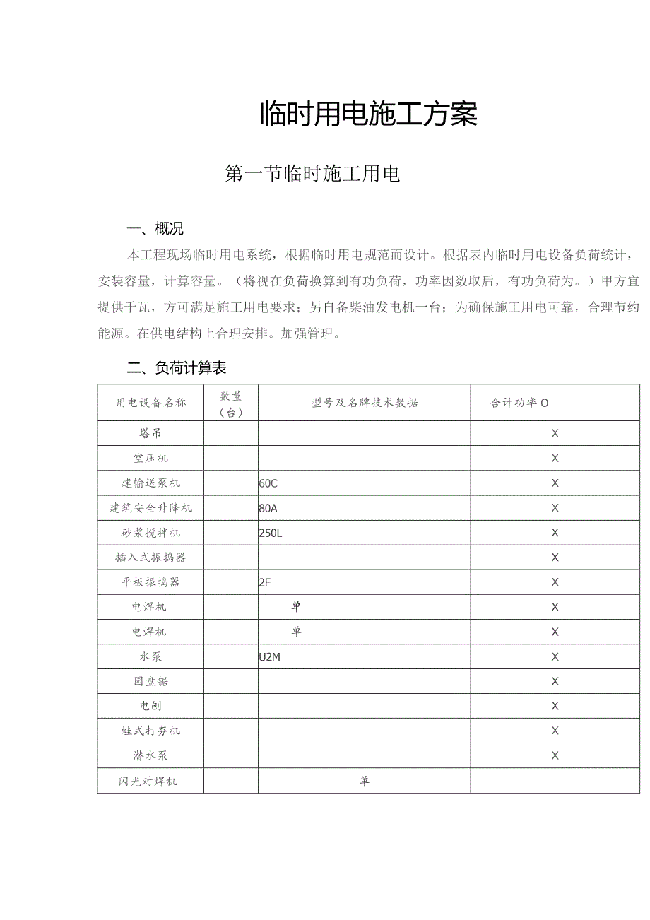 施工组织设计方案方案.docx_第1页