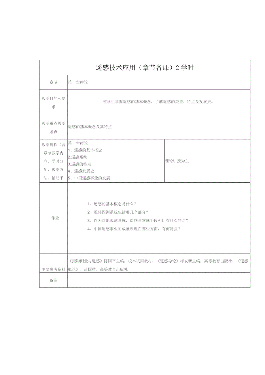 遥感技术应用备课教案.docx_第3页