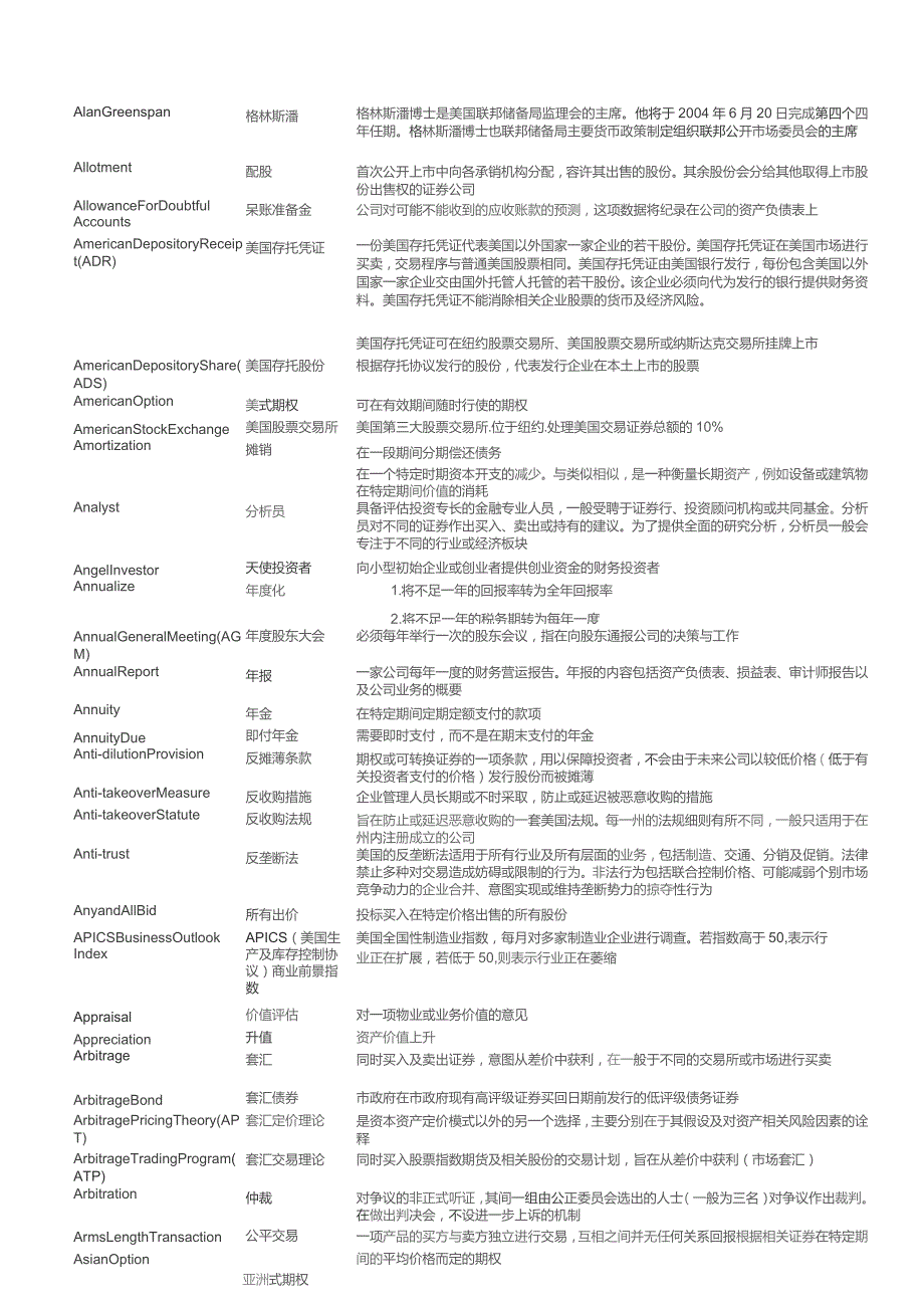 CFA核心词汇（培训资料）.docx_第2页