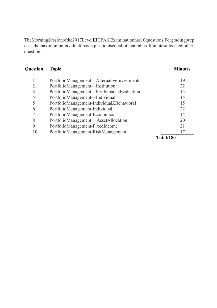 CFA三级十年真题 (2008-2017)：level_III_essay_questions_2017.docx_第2页