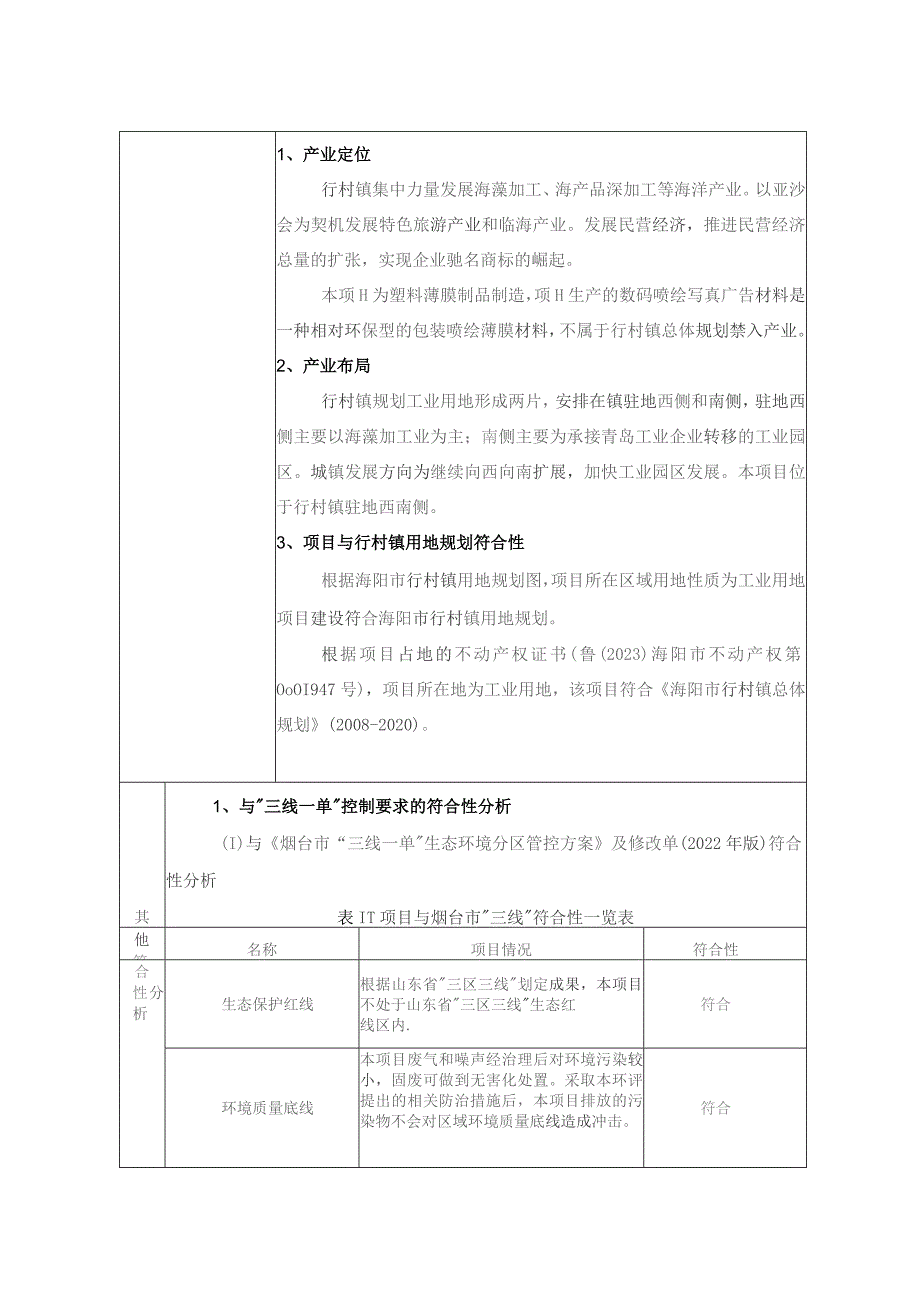 福莱新型材料建设 30 条涂布生产线项目环评报告表.docx_第3页