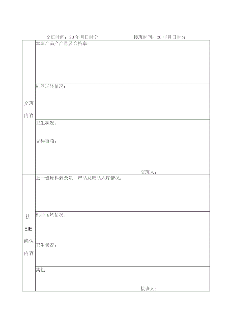 制造业交接班记录表范本.docx_第2页