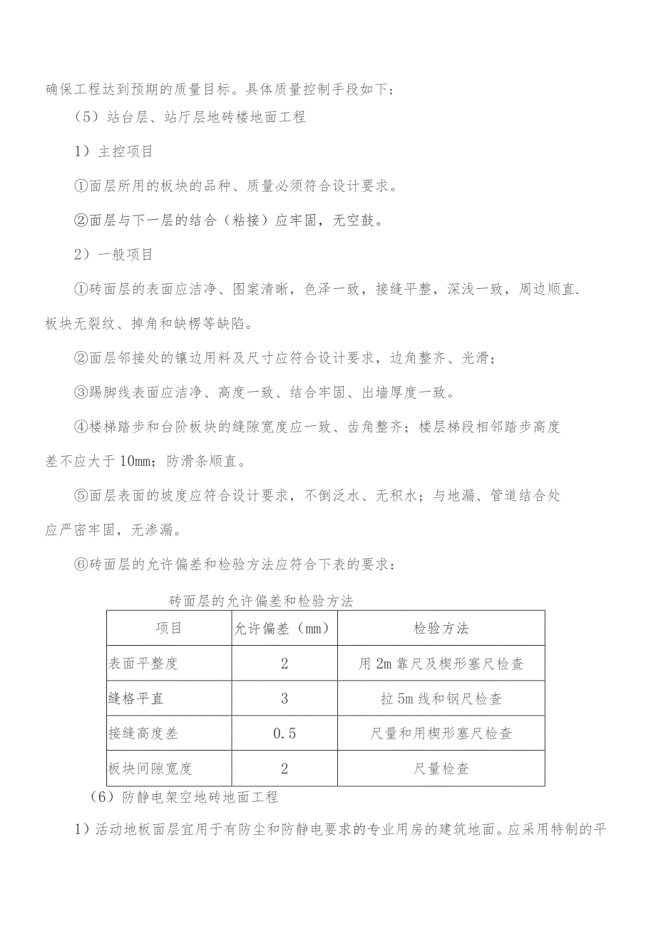 监理交底记录表（小街站装饰装修工程监理实施细则）2023.8.docx_第2页