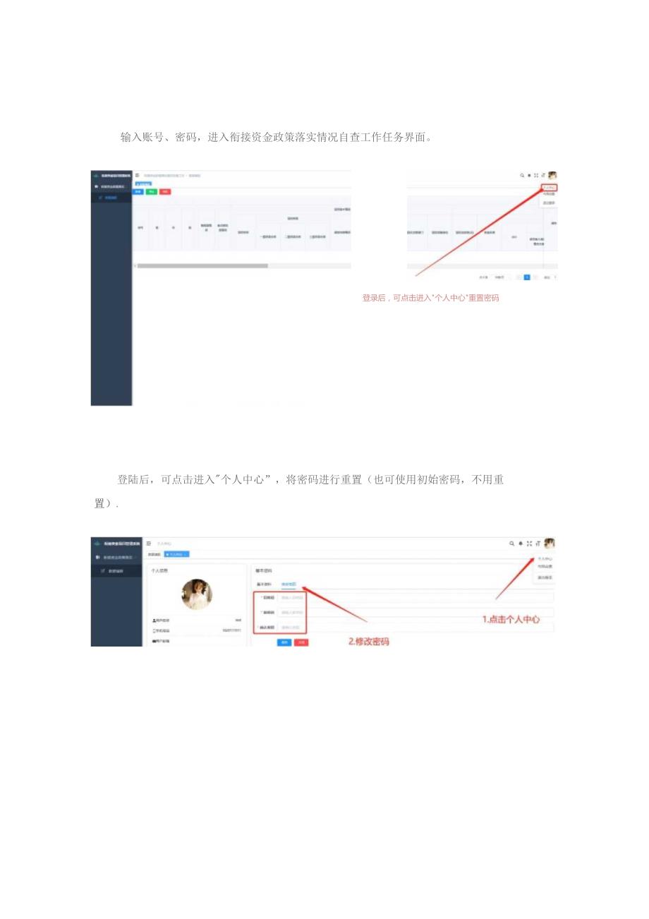 财政衔接推进乡村振兴补助资金项目管理信息系统使用说明 .docx_第3页