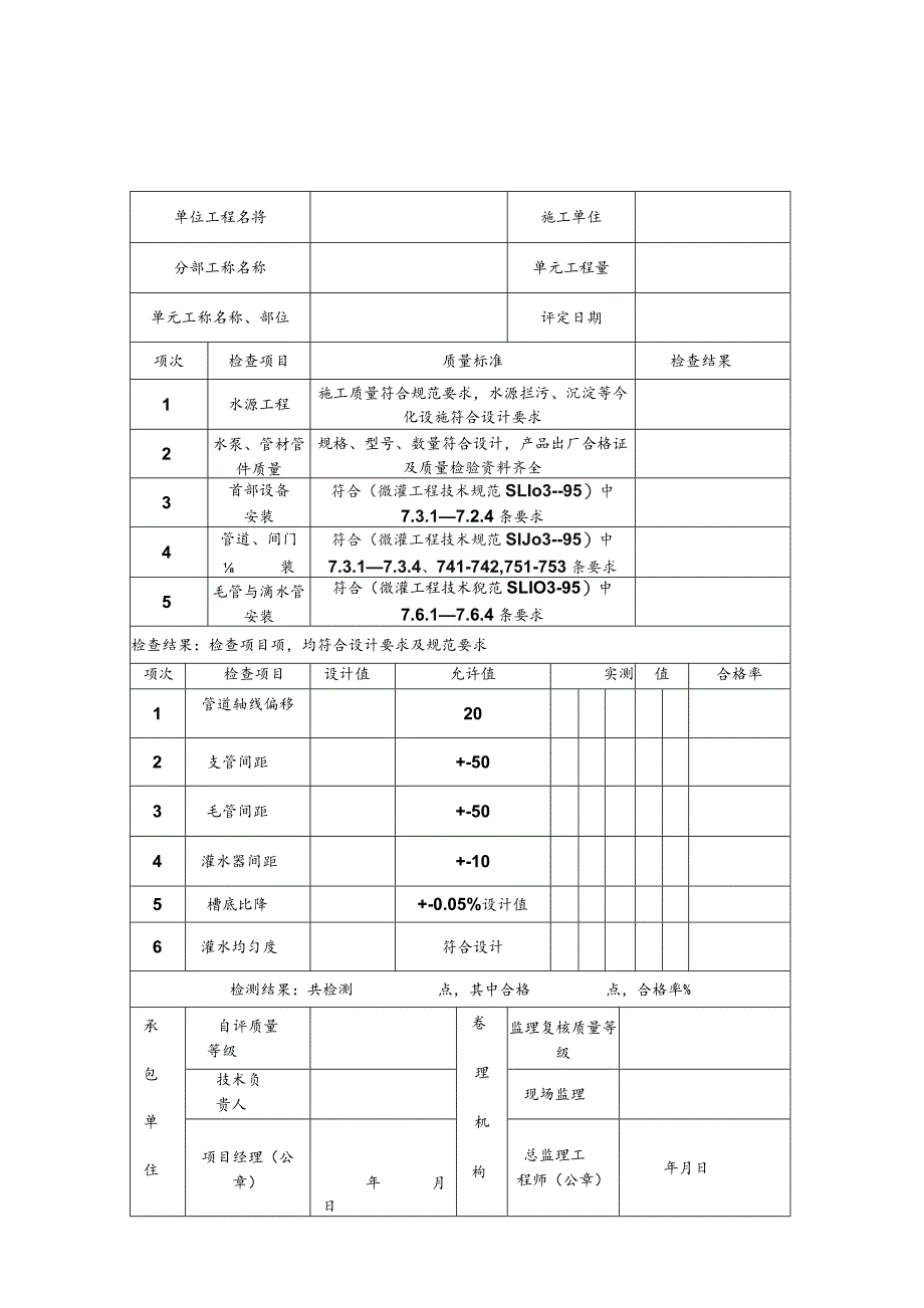 最全农田水利工程质量评定表.docx_第2页