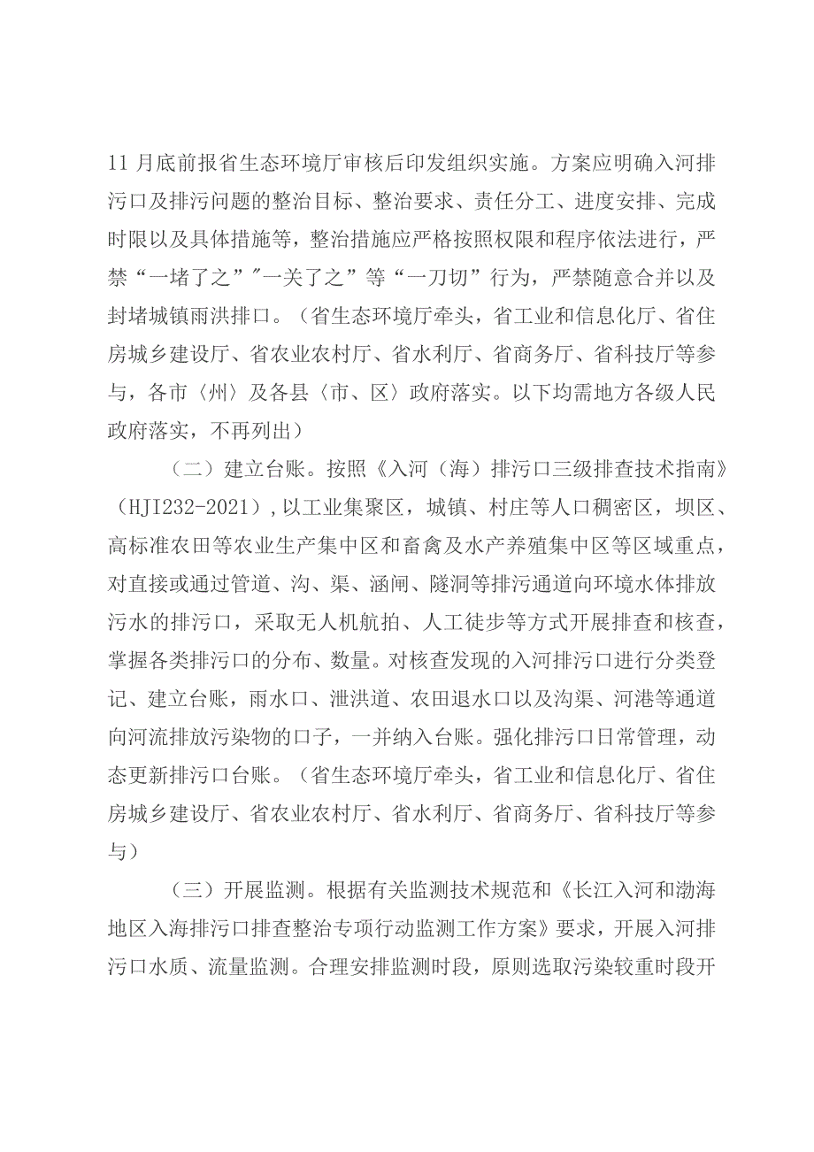 入河排污口排查整治行动方案.docx_第3页