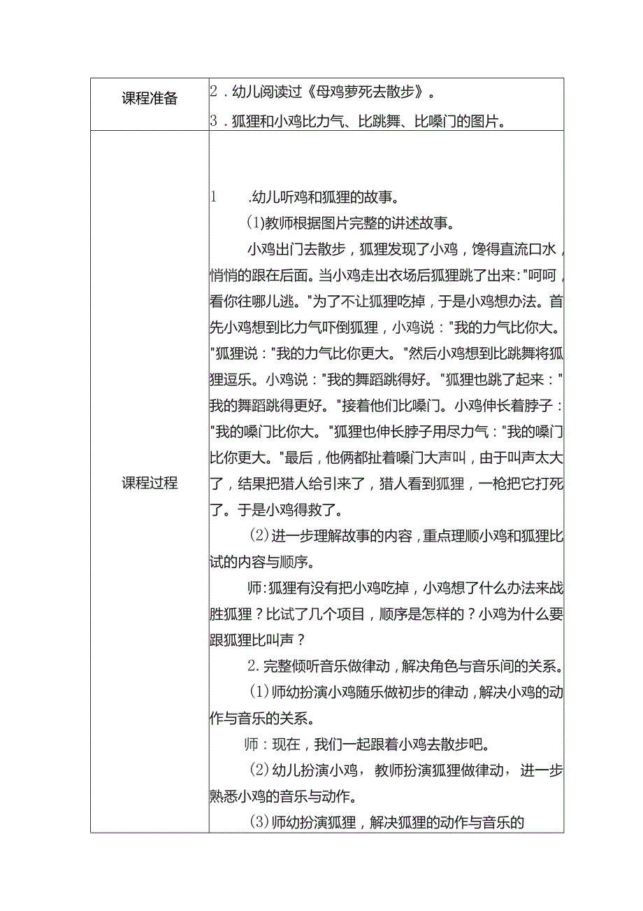 幼儿园优质公开课：大班韵律《忐忑》教学设计.docx_第2页