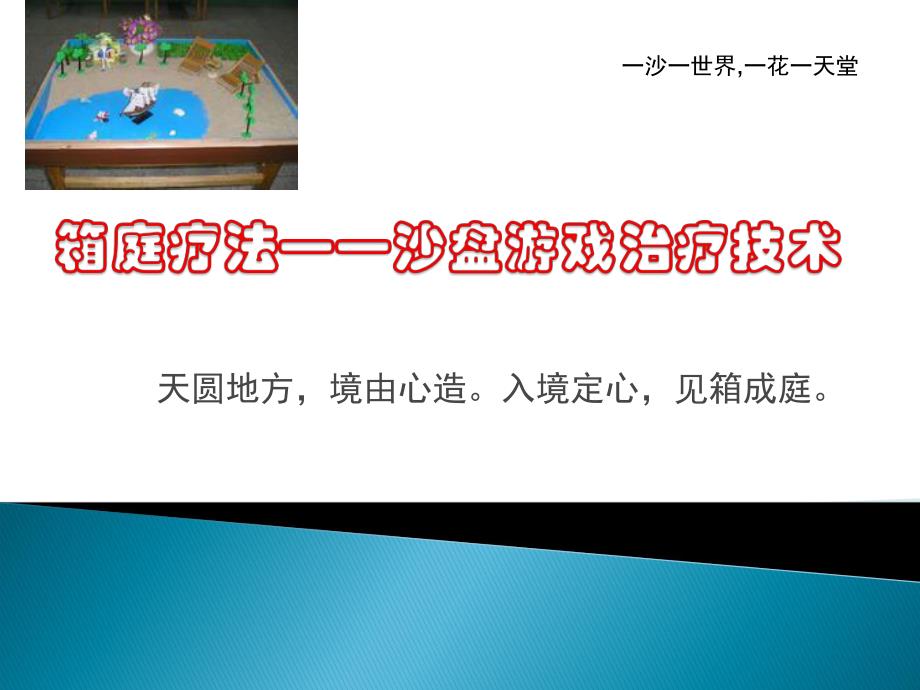 箱庭疗法——沙盘游戏治疗技术.ppt_第1页