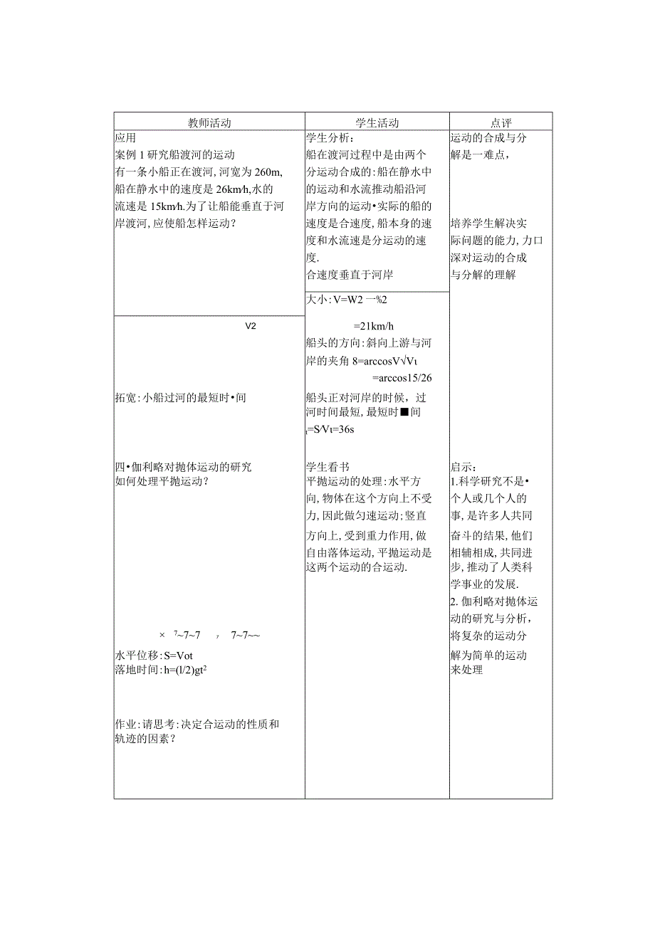 第一章怎样研究抛体运动第一节飞机投弹和运动的合成与分解.docx_第3页