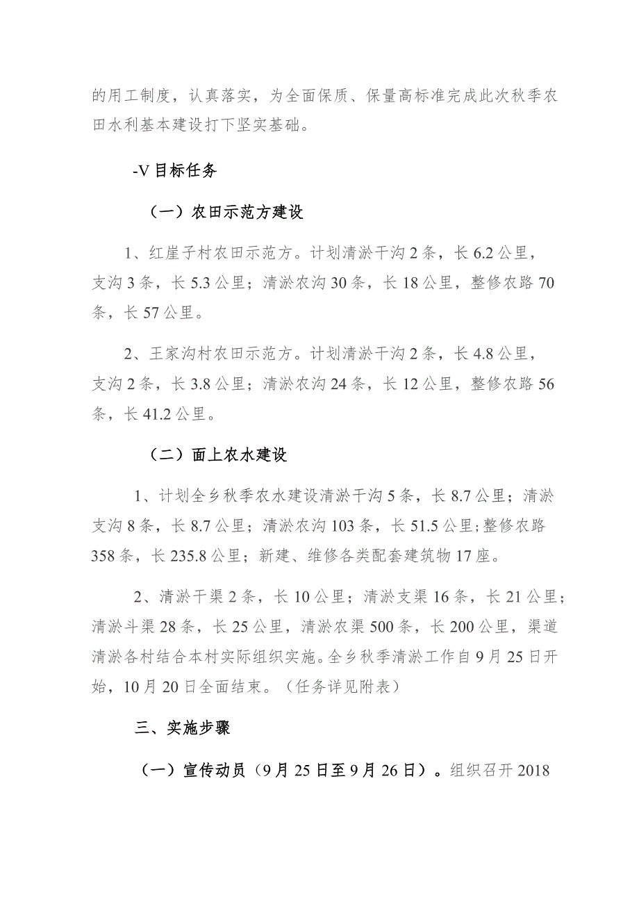 红崖子乡2018年秋季农田水利基本建设实施方案.docx_第2页