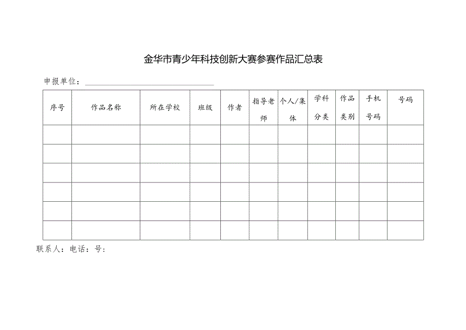 金华市青少年科技创新大赛申报表.docx_第2页