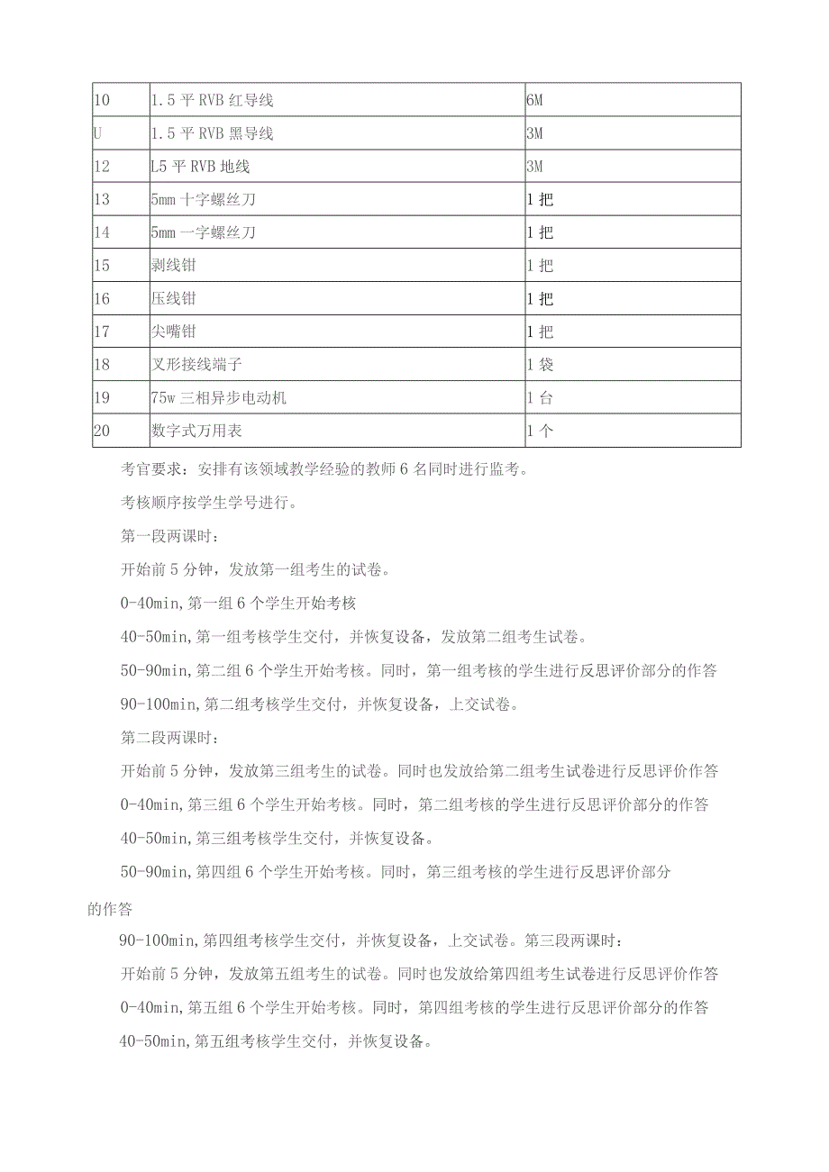 素养与技能高度融合校内考核方案.docx_第3页