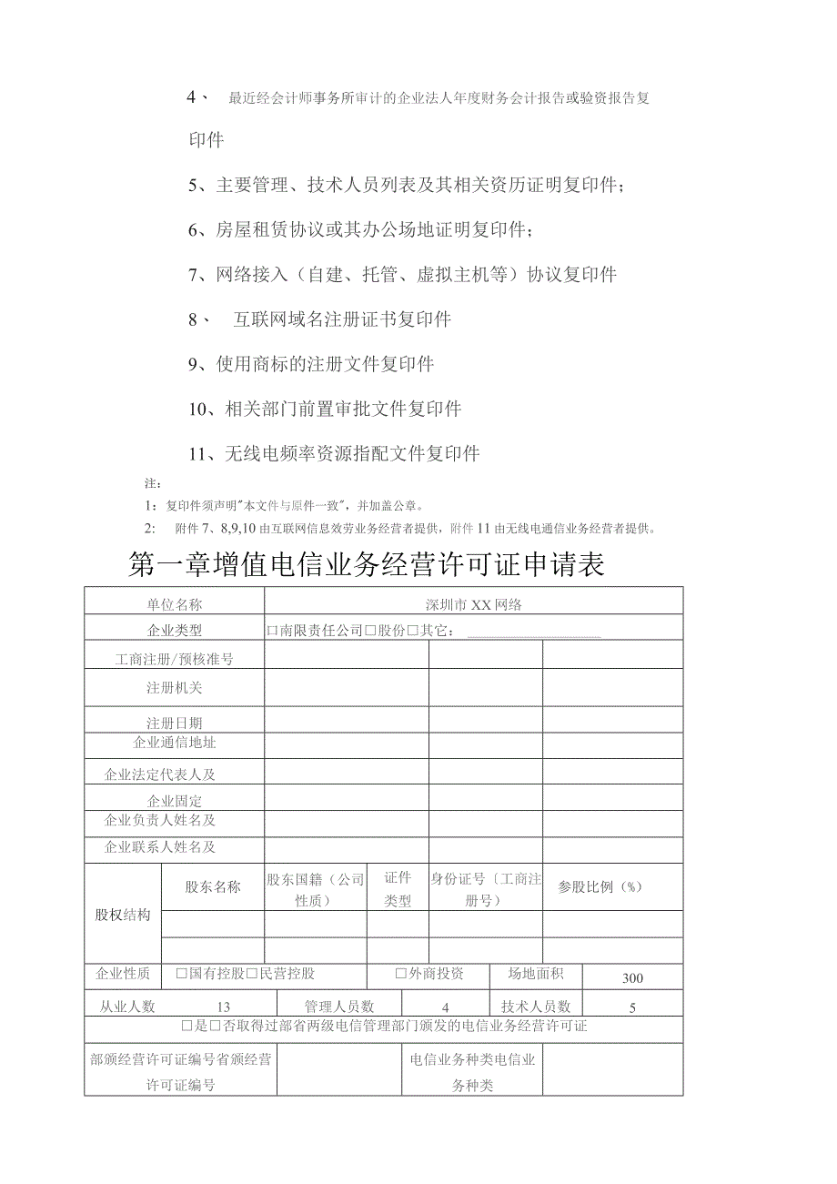 增值电信业务经营许可证申请材料2.docx_第2页