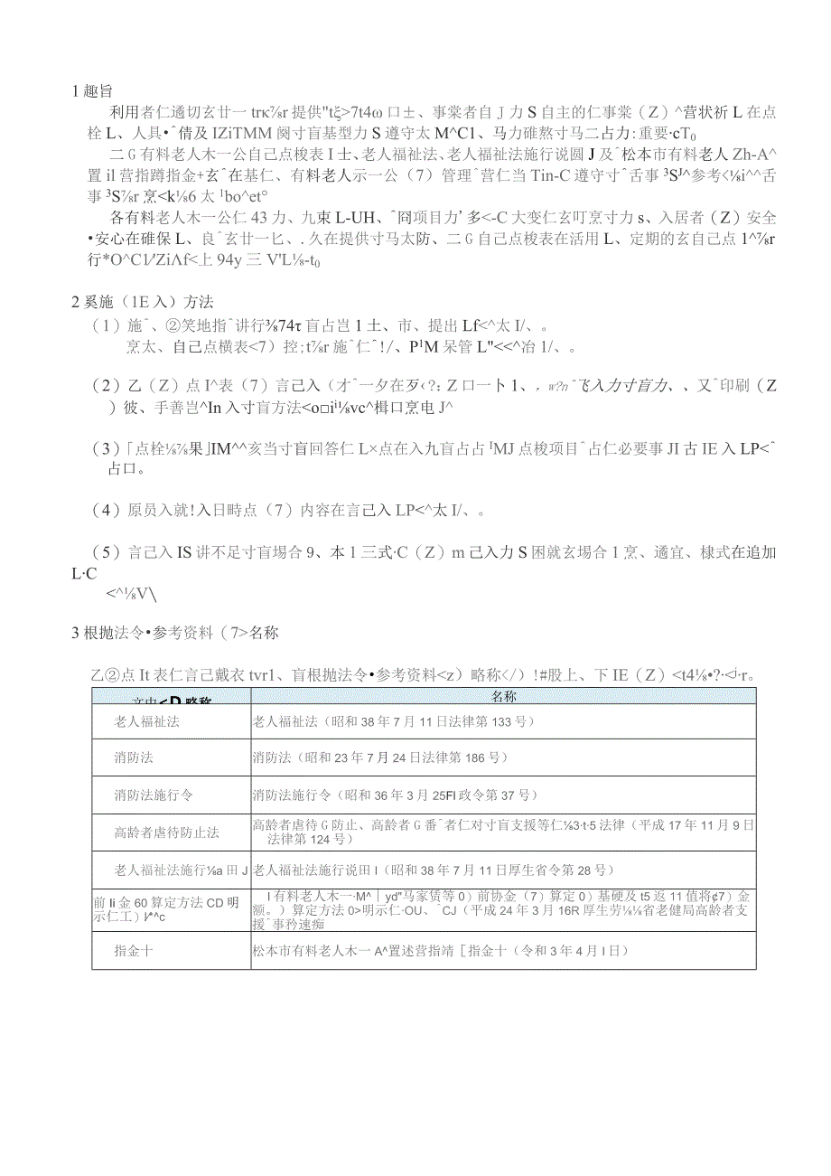 住宅型有料老人ホーム自己点検表.docx_第2页