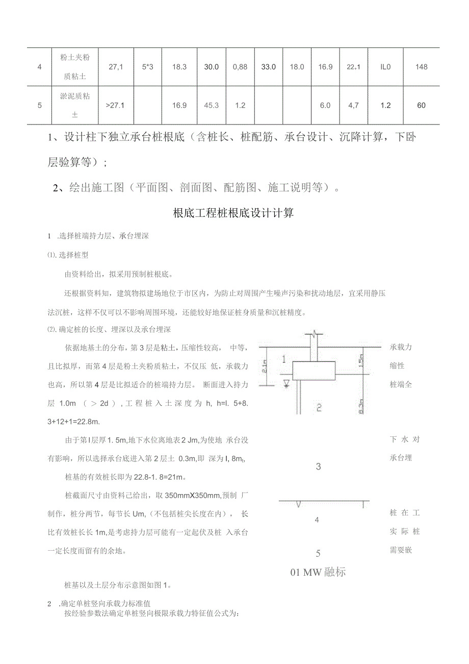 基础工程课程设计桩基础设计计算书.docx_第3页