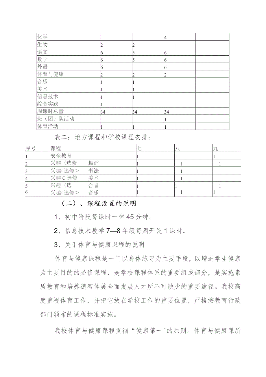 中学课程设置实施方案.docx_第2页