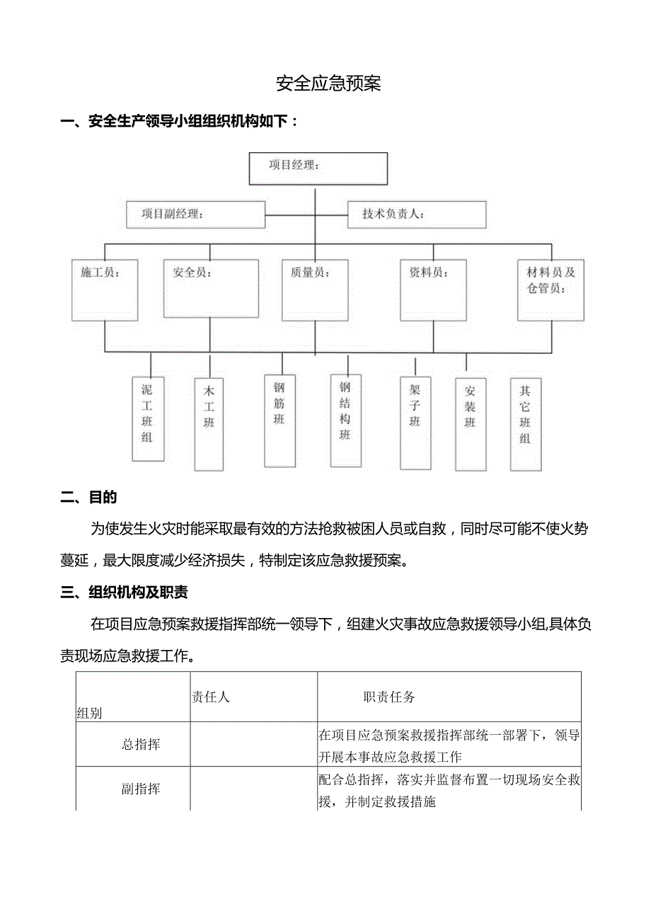 安全应急预案.docx_第1页