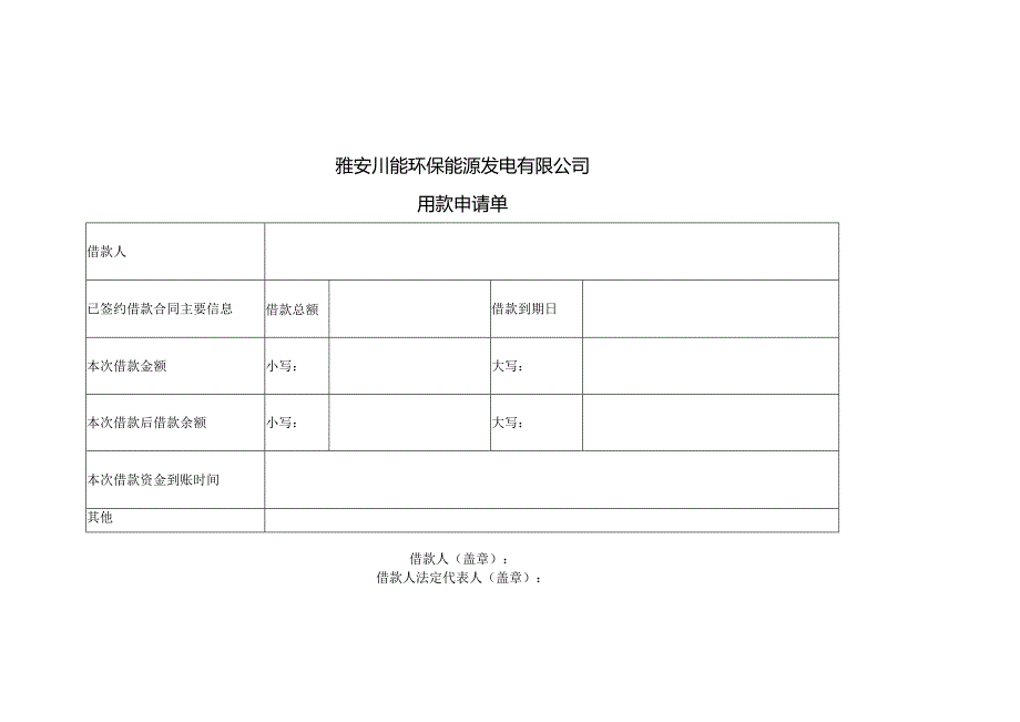 四川能投节能环保投资有限公司资金支付管理暂行办法2022年修订版-附件表格.docx_第3页