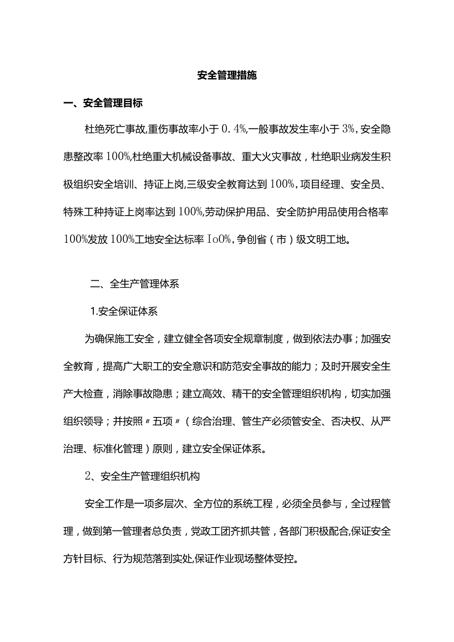 安全管理措施.docx_第1页