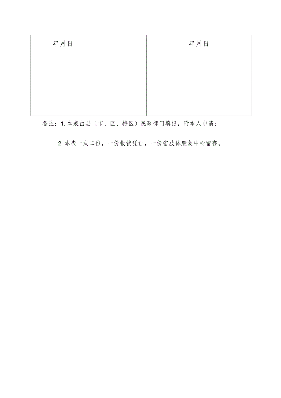 贵州省困难家庭肢体功能障碍救助性康复项目申报表.docx_第2页