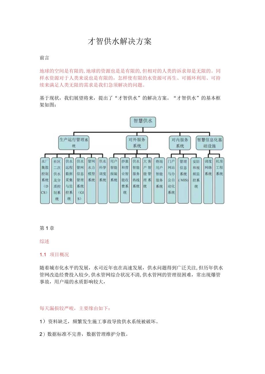 智慧供水解决方案.docx_第1页