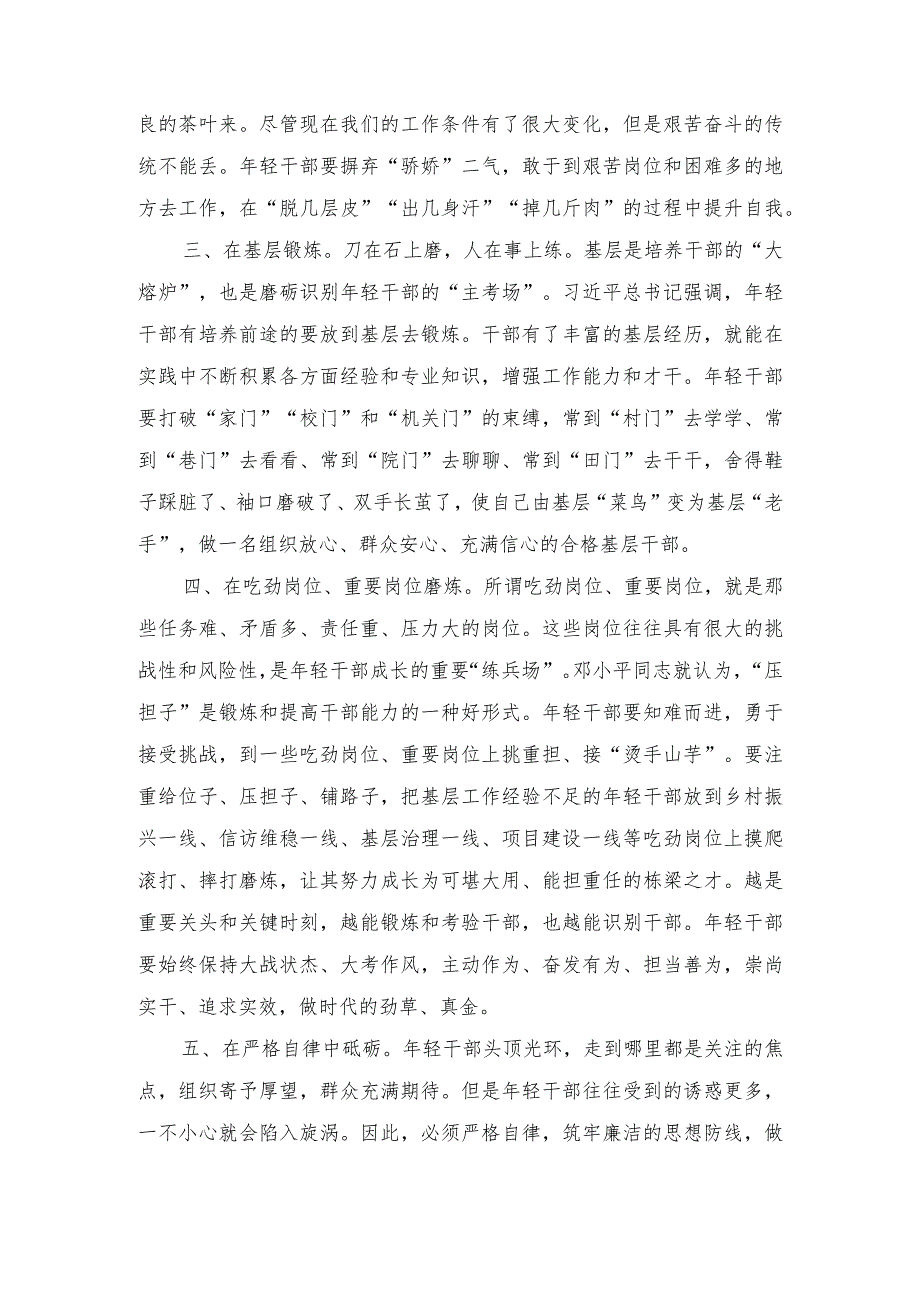 2023年研讨发言材料争当新时代的“硬核”干部.docx_第2页