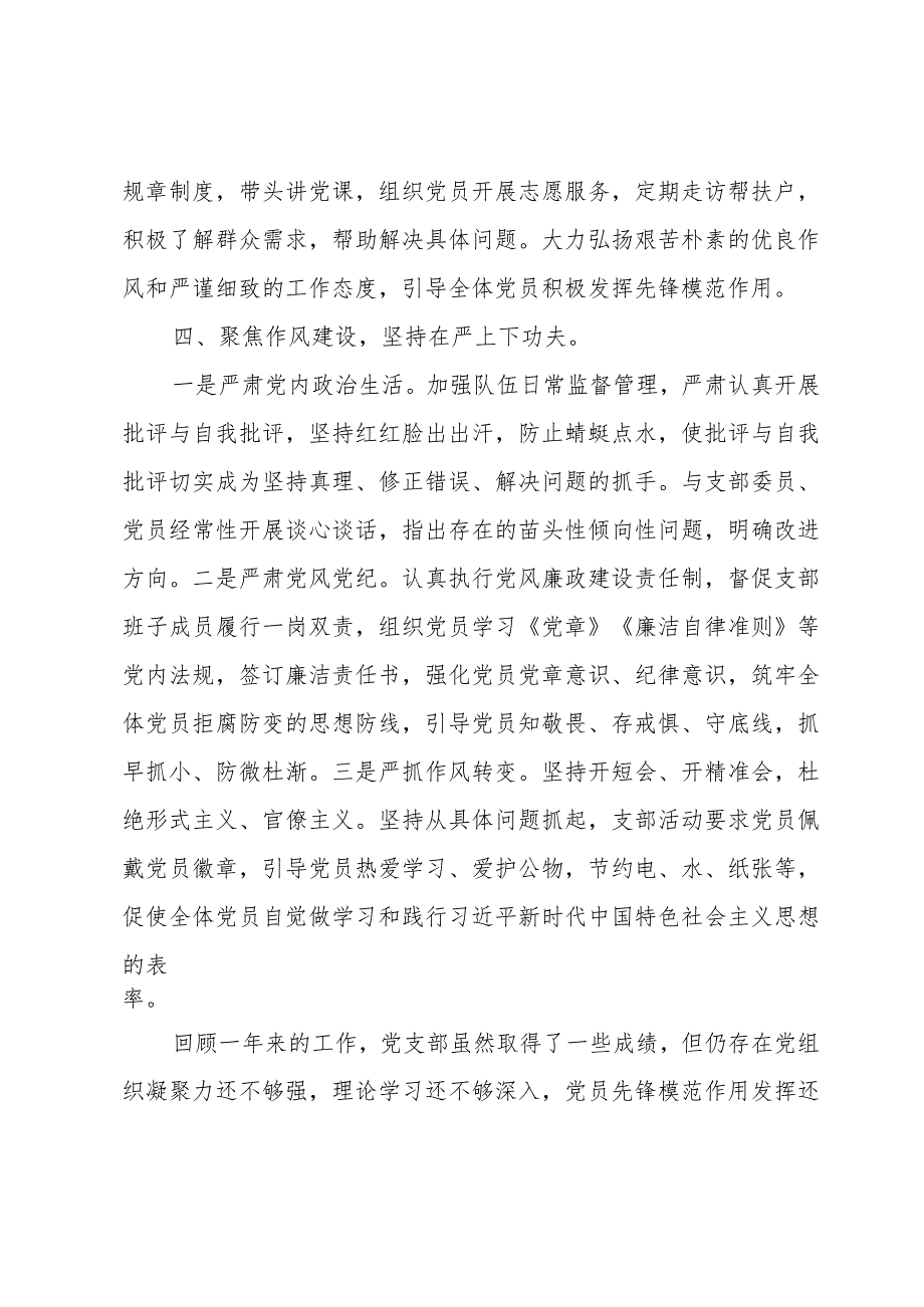 党支部书记2023年抓党建工作述职报告.docx_第3页