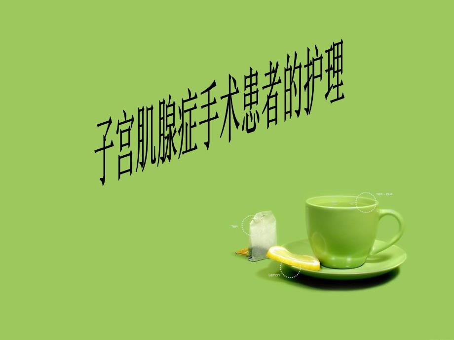 子宫肌腺症手术患者的护理.ppt_第1页