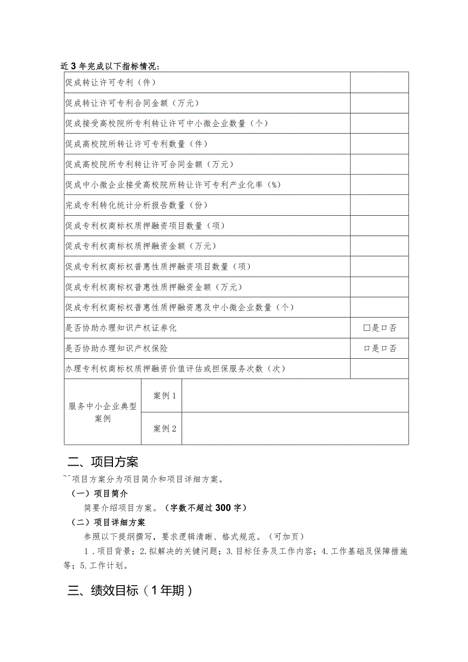 陕西省2023年专利转化专项计划项目申报书.docx_第3页