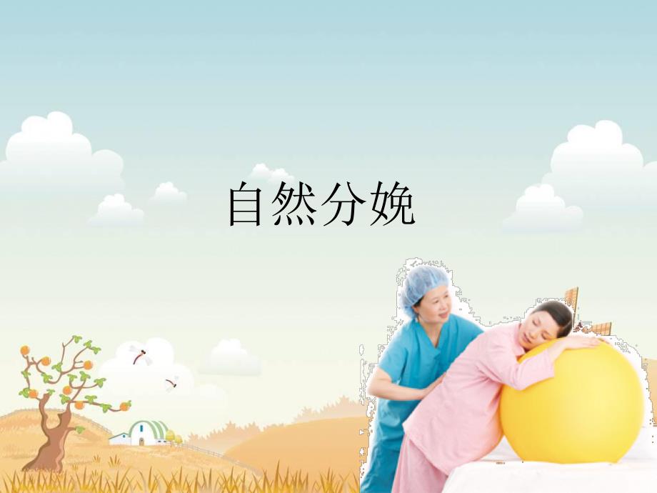 妇产科培训ppt 孕妇培训PPT 自然分娩讲解学习PPT.ppt_第1页