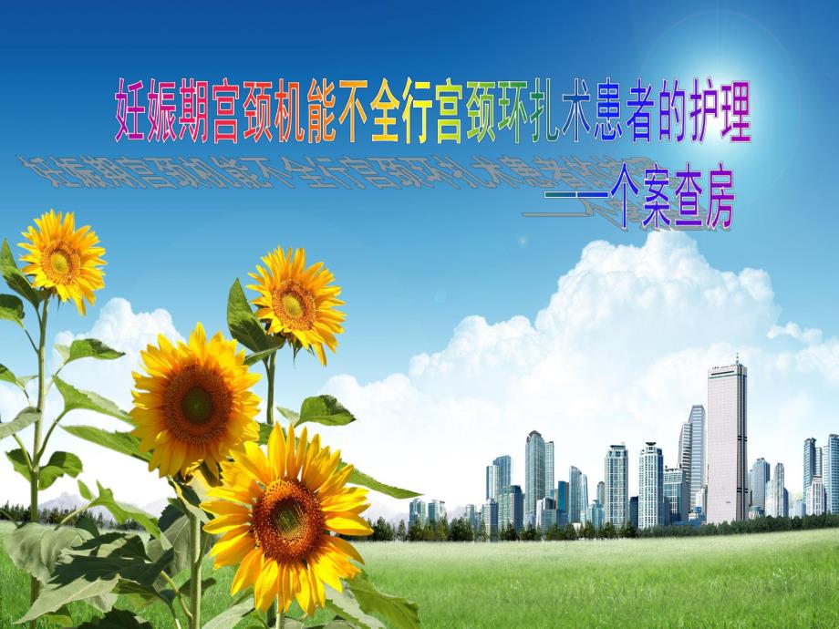 妇科个案查房.ppt_第1页