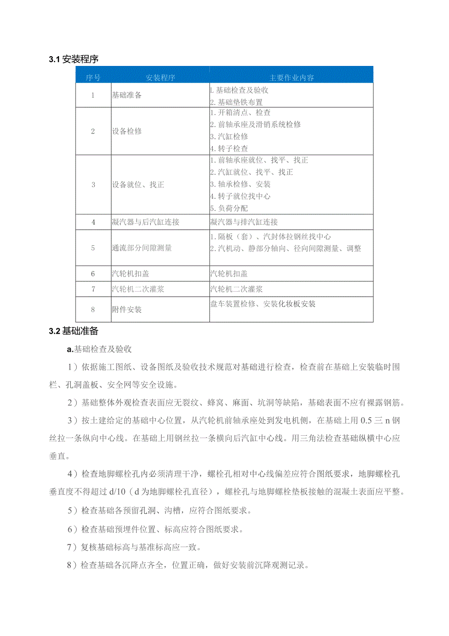 汽轮机安装技术方案指导.docx_第3页