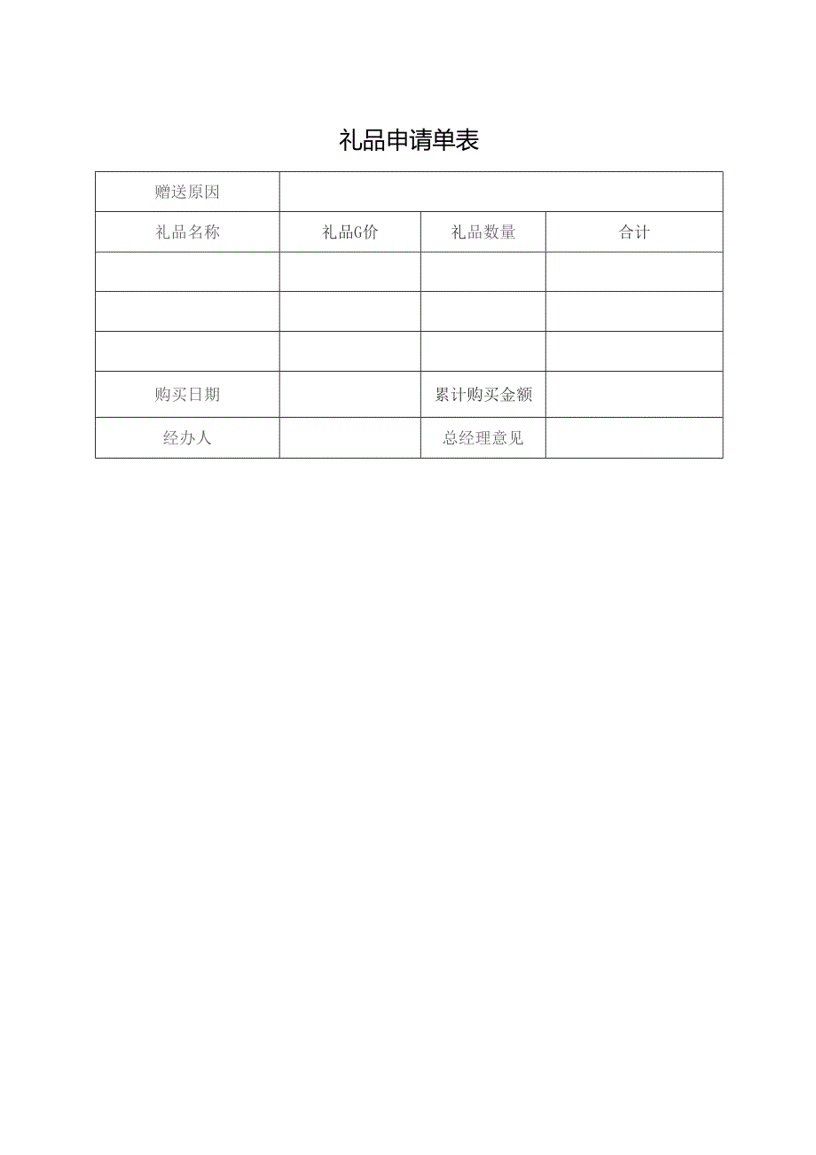 礼品申请单表.docx_第1页