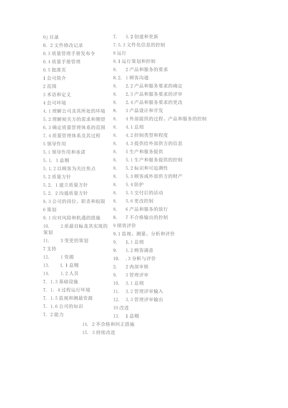 质量手册(ISO9001-2015).docx_第2页